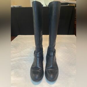 Ellen Tracy Black Over the Knee Boots